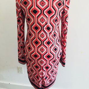 🆕 Michael Kors geometric Jersey dress